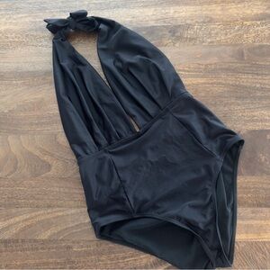 5/$40 One piece open back Swimsuit size large